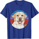 Retro Vintage Labrador - Dog Owner Pet Lover Puppy Trainer Women Girls Kids T-Shirt - T-Shirt | Royal
