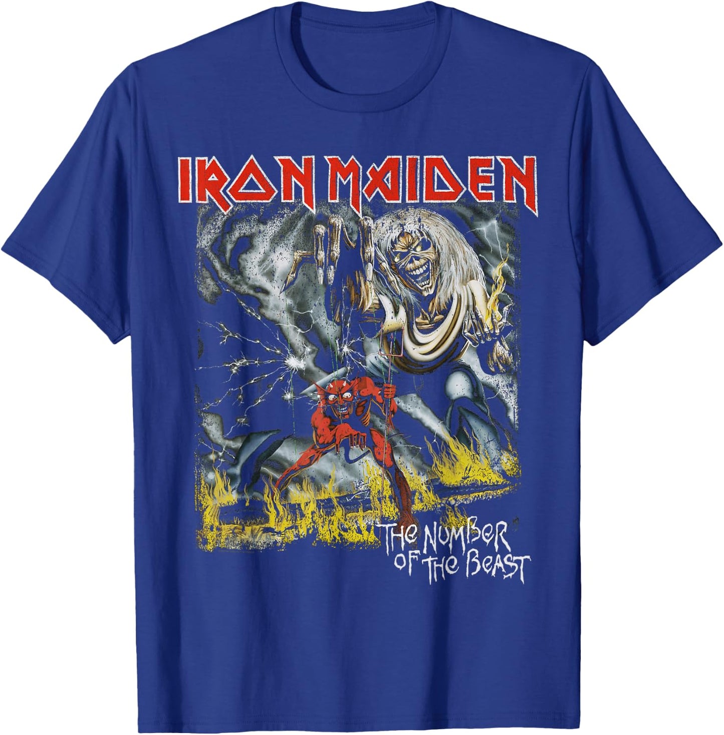 Iron Maiden - Eddie Number of the Beast T-Shirt - T-Shirt | Royal