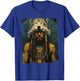 Wolf Native American Man T-Shirt - T-Shirt | Royal