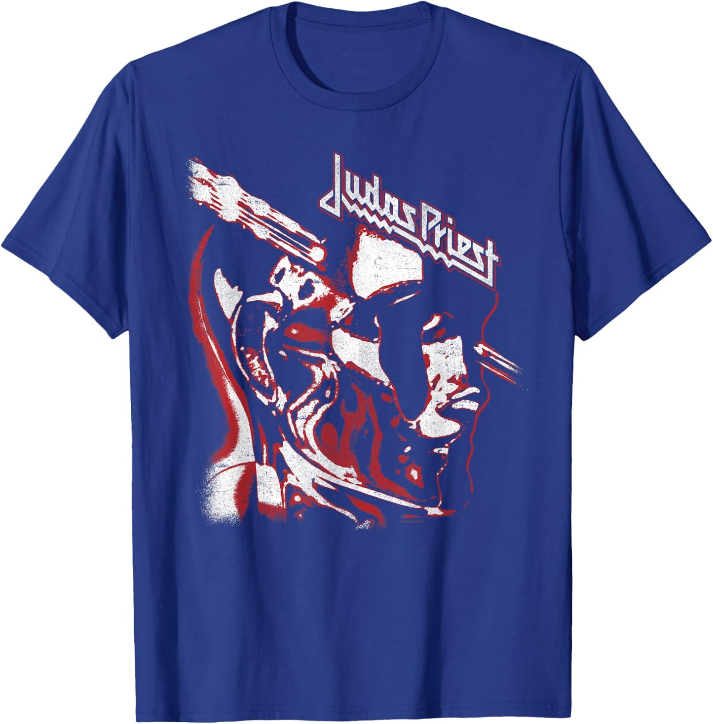 Judas Priest – Stained Class Red On Black T-Shirt - T-Shirt | Royal