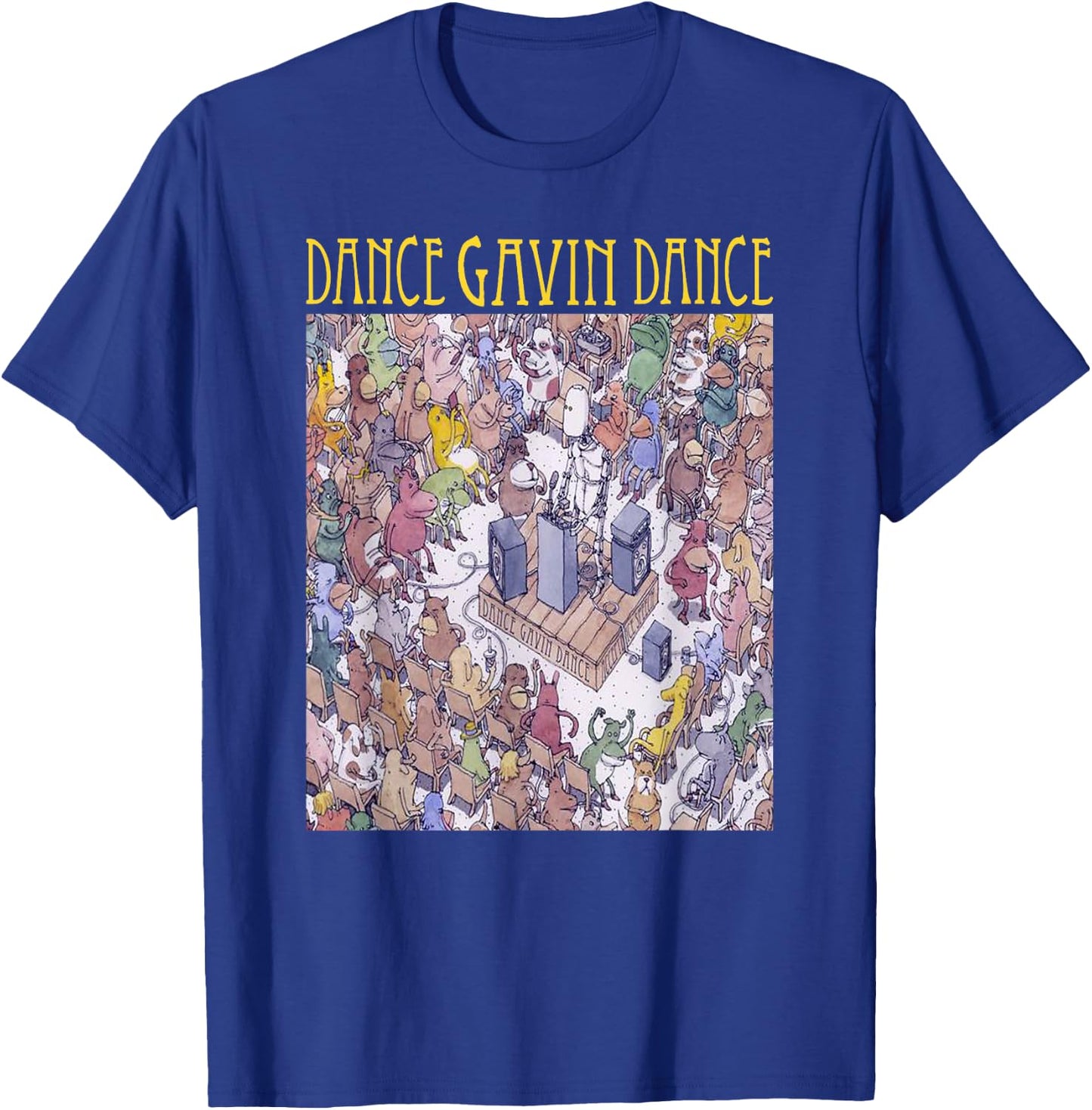 Dance Gavin Dance merch - Dance Gavin Dance - Gavin Dance T-Shirt - T-Shirt | Royal