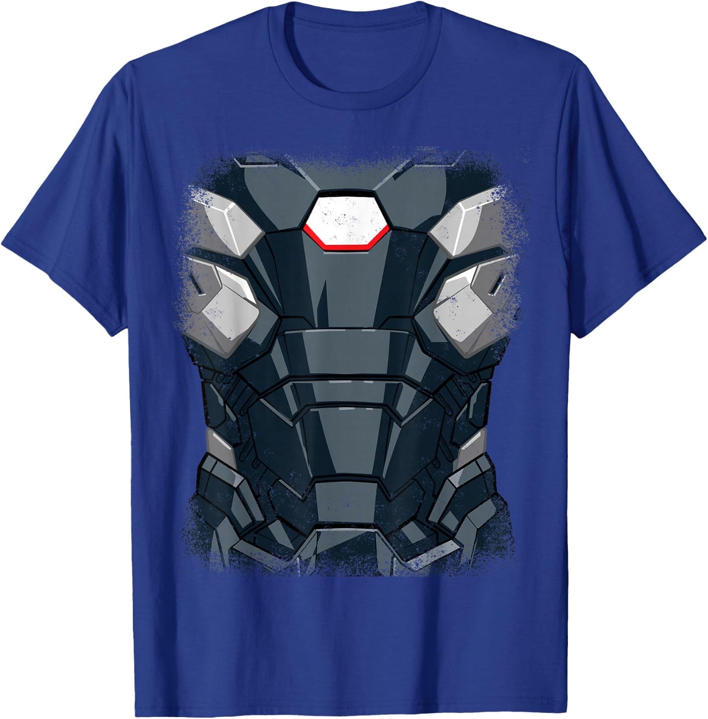 Marvel War Machine Iron Man Armor Avengers Halloween Costume T-Shirt - T-Shirt | Royal