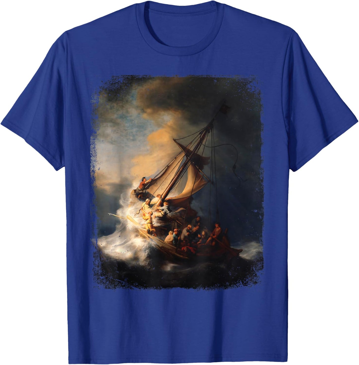 Rembrandt - Christ in the Storm on the Lake of Galilee, 1633 T-Shirt - T-Shirt | Royal