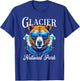 Glacier National Park T-Shirt - T-Shirt | Royal
