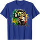 Rasta Lion Stylish Rastafari Design Reggae & Jamaica Vibes T-Shirt - T-Shirt | Royal