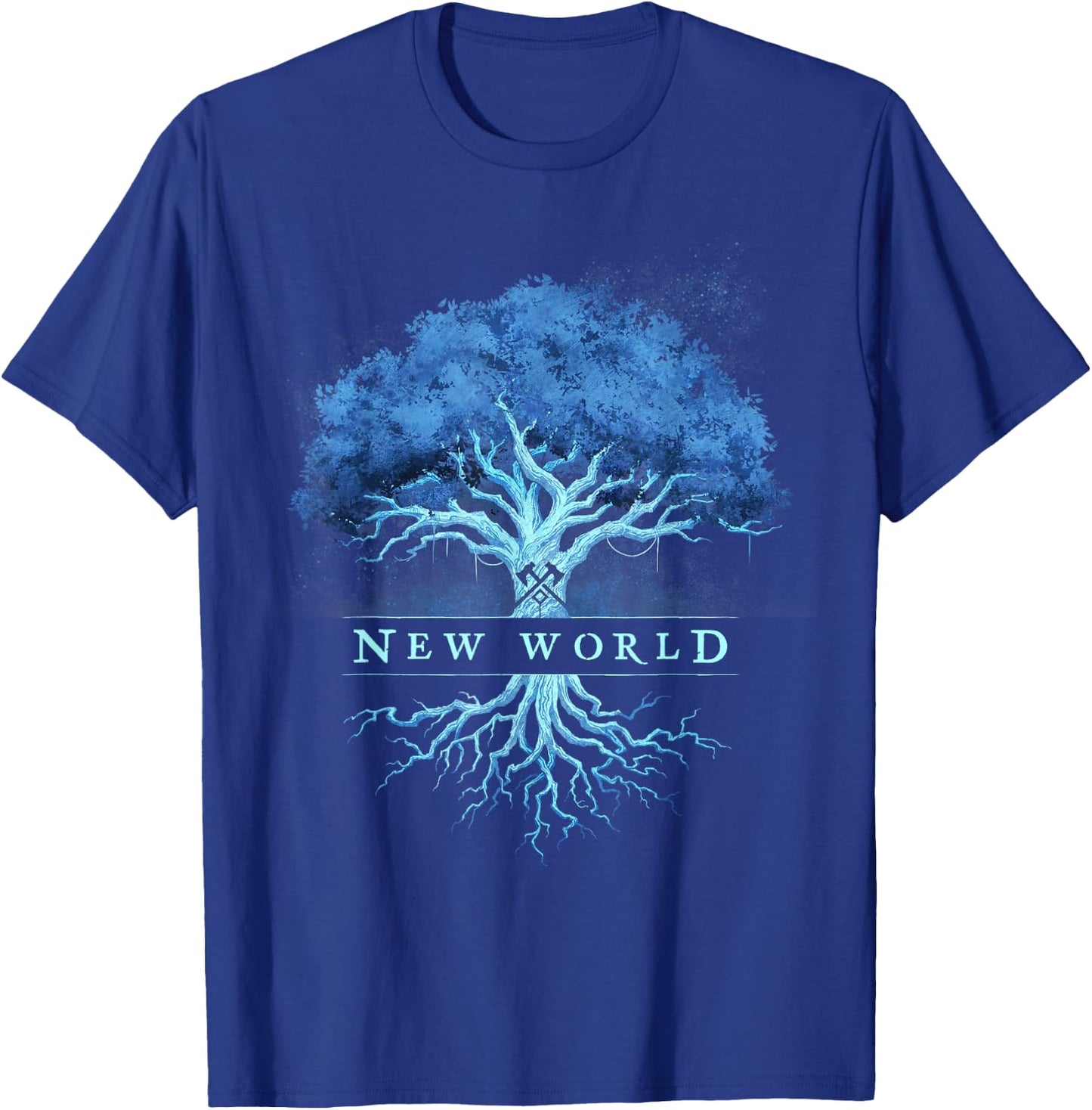 New World Azoth Tree T-Shirt - T-Shirt | Royal