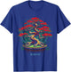 Zen Bonsai Enthusiast - Traditional Japanese Bonsai Tree T-Shirt - T-Shirt | Royal