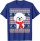 Bichon Frise Dog Lover Christmas Family Matching Pajama Xmas T-Shirt - T-Shirt | Royal