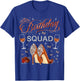 Birthday squad Butterflies High Heels Diva Squad Women Girls T-Shirt - T-Shirt | Royal