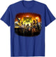 Marvel Midnight Suns Wolverine Iron Man Spider-Man Blade T-Shirt - T-Shirt | Royal