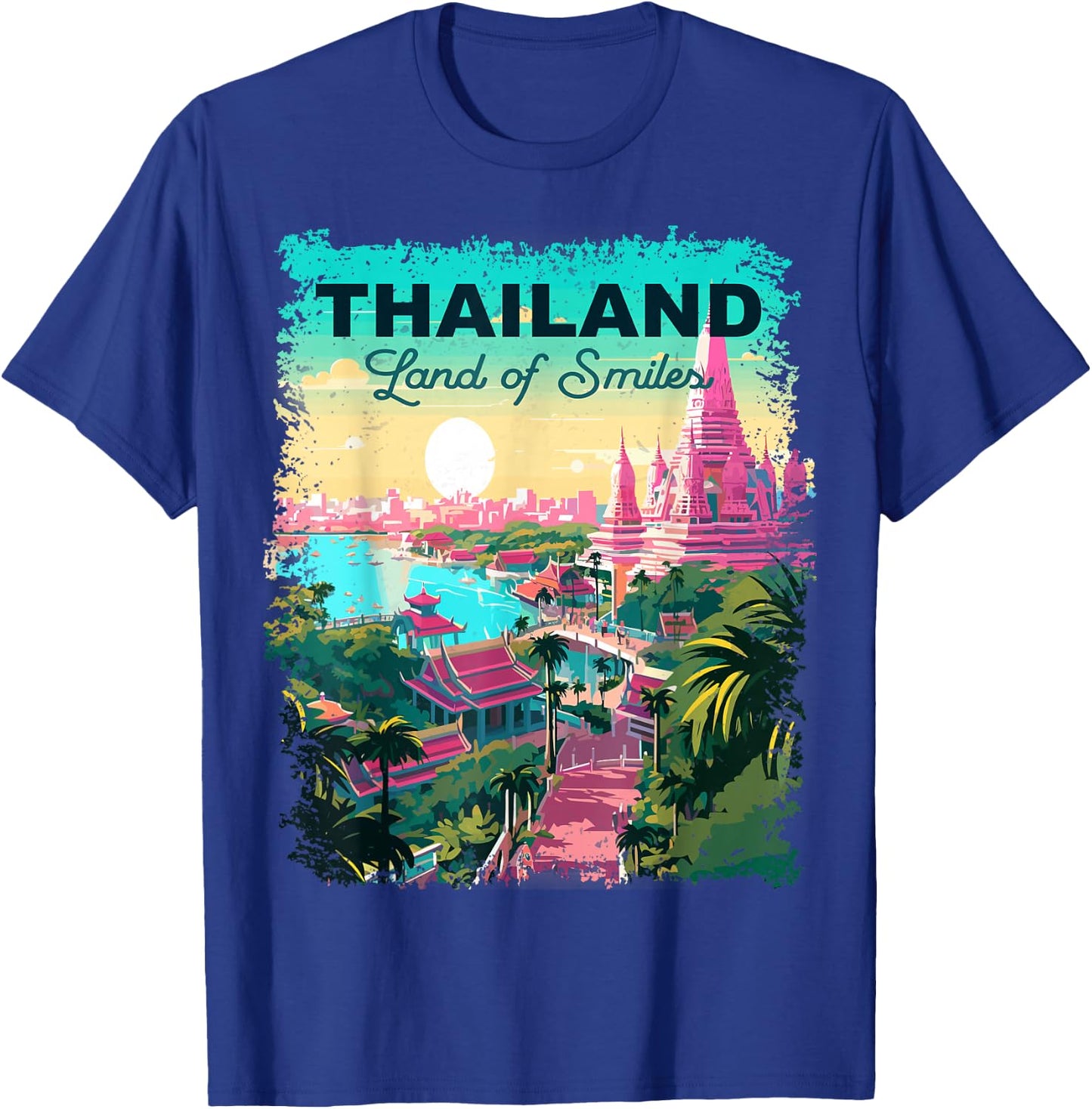 Thailand Vacation Vintage T-Shirt - T-Shirt | Royal