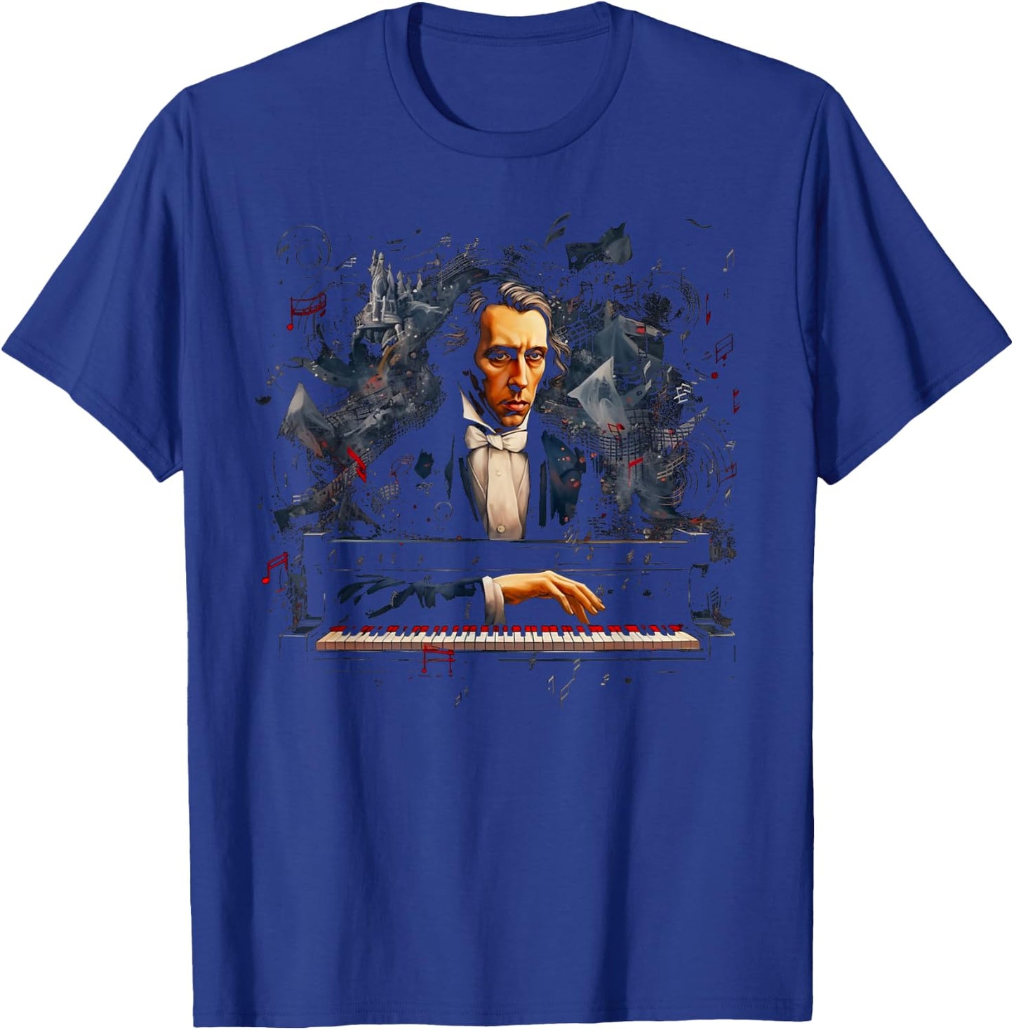 Frederic Chopin T-Shirt - T-Shirt | Royal