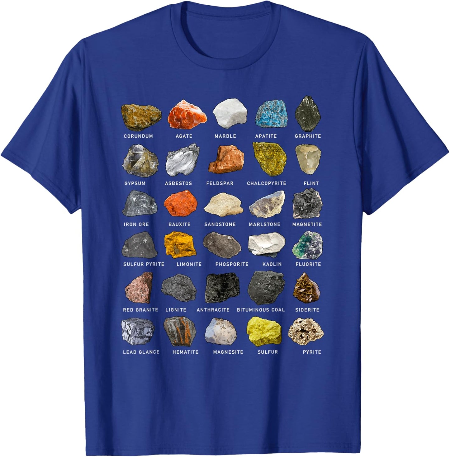 Geology, Rock Collector, Geologist, Rock Hound T-Shirt - T-Shirt | Royal