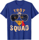 Thanksgiving Turkey Trot Squad 2025 Trot Race Women Men Kids T-Shirt - T-Shirt | Royal