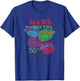 Teenage Mutant Ninja Turtles Retro Made in The 80's Group T-Shirt - T-Shirt | Royal