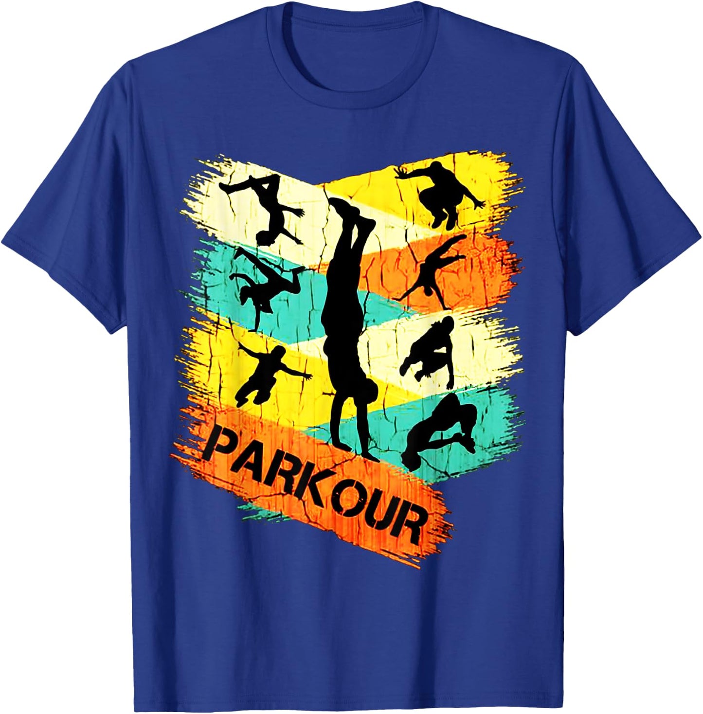 Love Parkour men shirt parkour gifts for boys, kids, women T-Shirt - T-Shirt | Royal