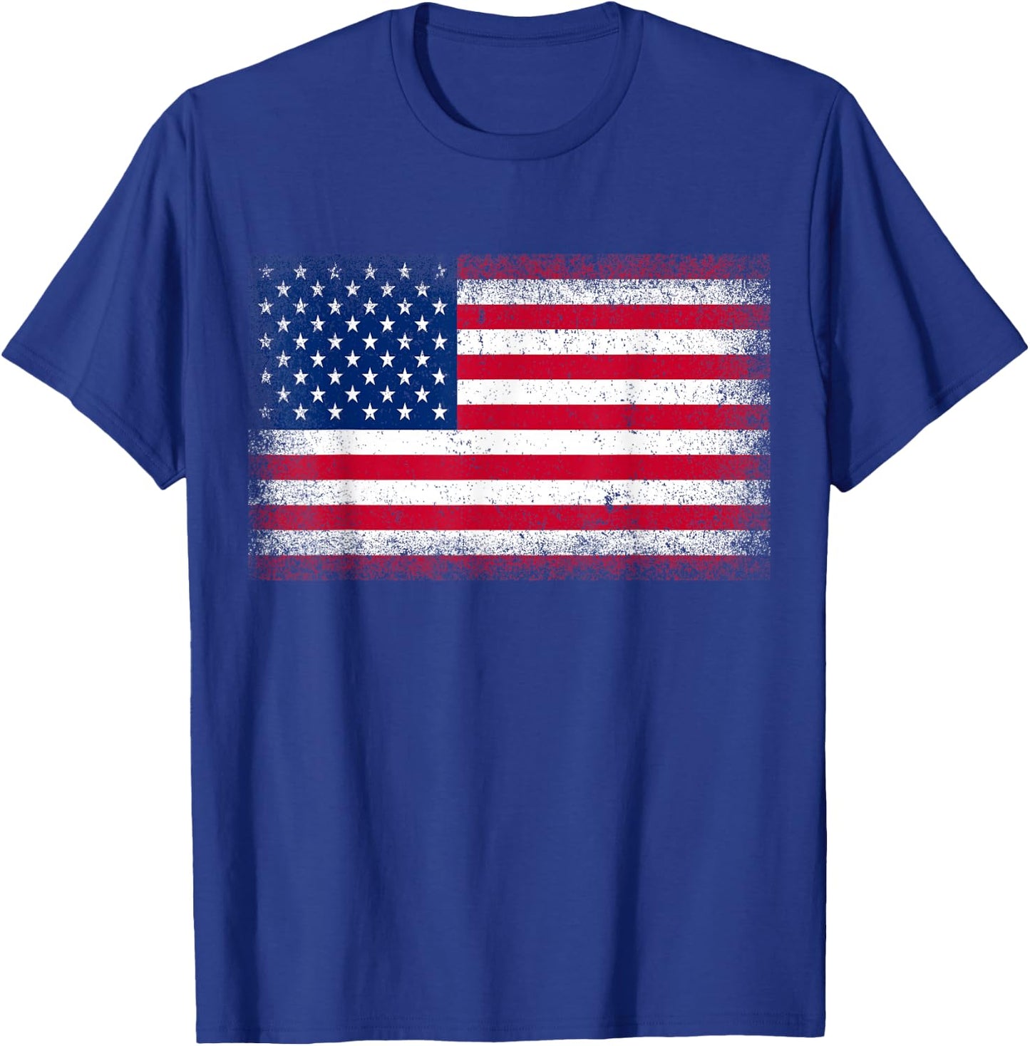 US Flag 4th of July USA Flag American Flag T-Shirt - T-Shirt | Royal