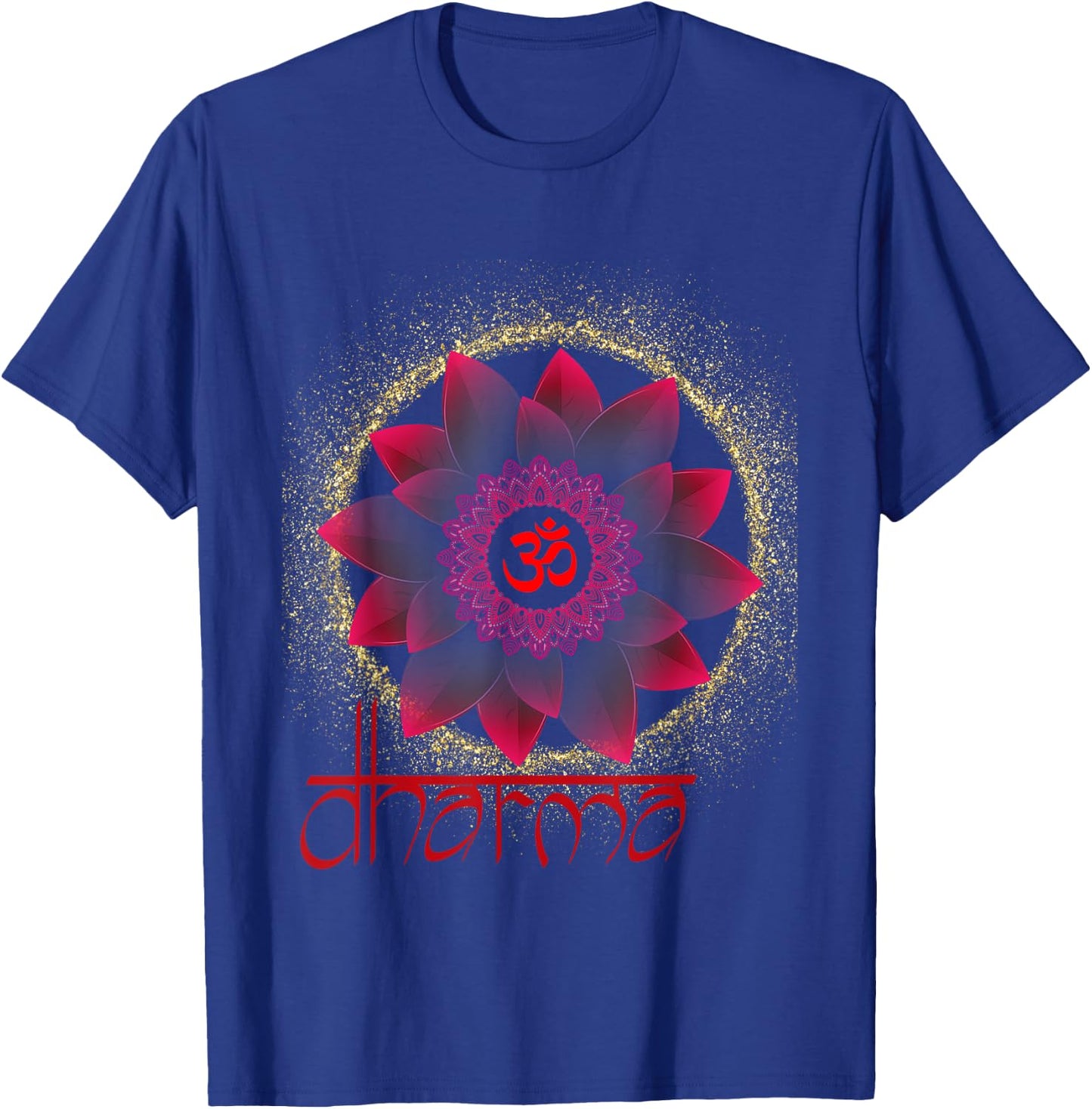 Dharma Lotus T-Shirt - T-Shirt | Royal