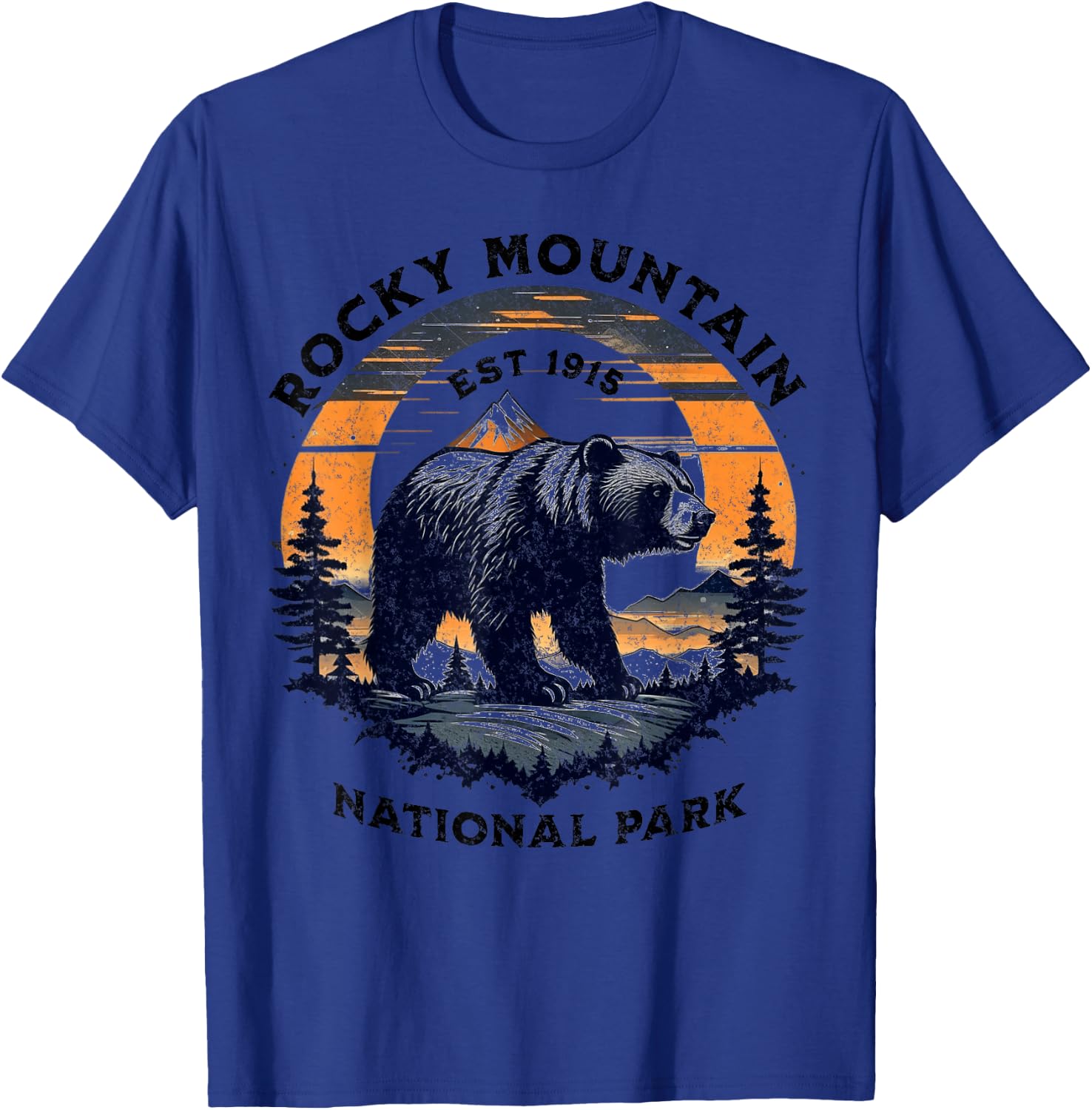 Rocky Mountain National Park T-Shirt - T-Shirt | Royal