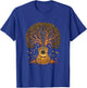 Acoustic Guitar Tree of Life, Guitar Tree T-Shirt - T-Shirt | Royal
