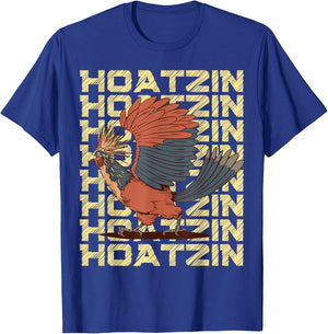 Hoatzin Bird T-Shirt - T-Shirt | Royal