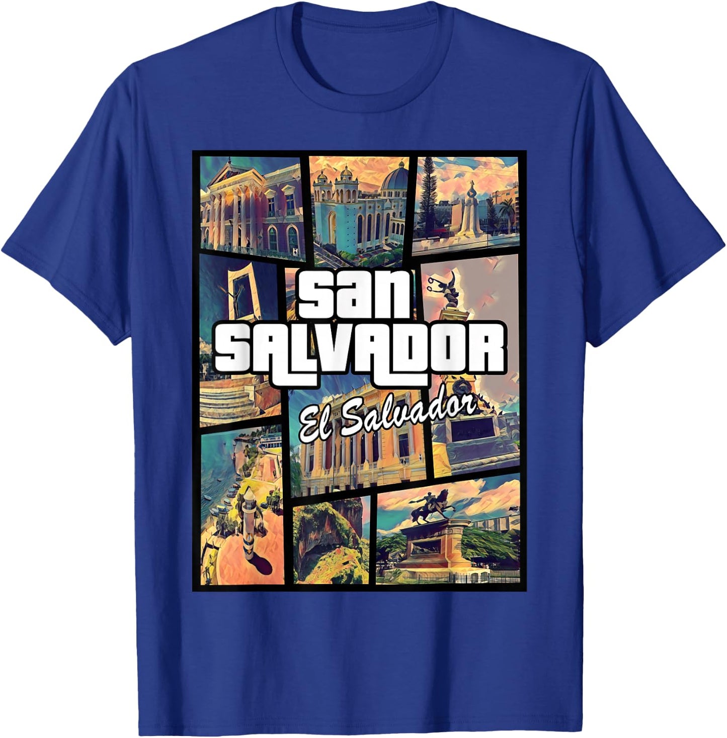 San Salvador El Salvador Capital Proud T-Shirt - T-Shirt | Royal