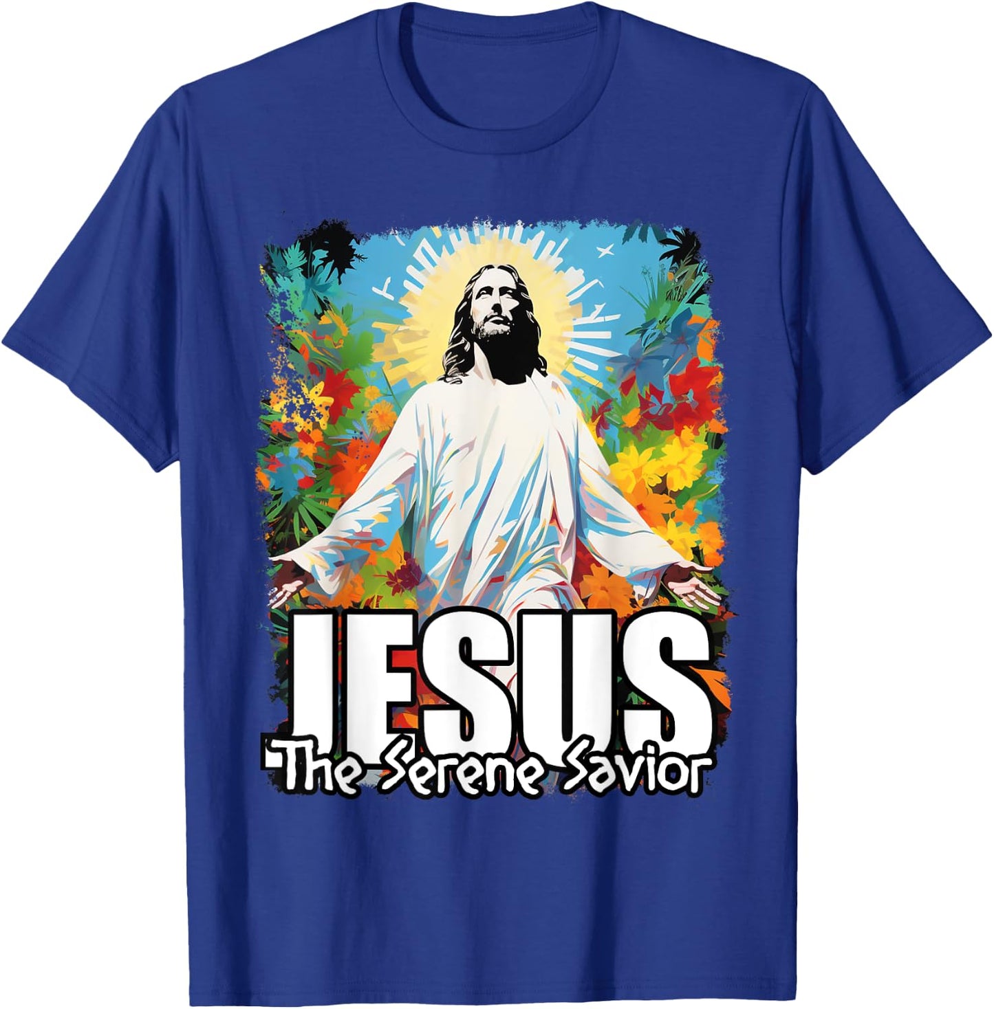 Jesus Christ T-Shirt - T-Shirt | Royal