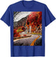 Hawk's Nest Highway, New York, USA T-Shirt - T-Shirt | Royal