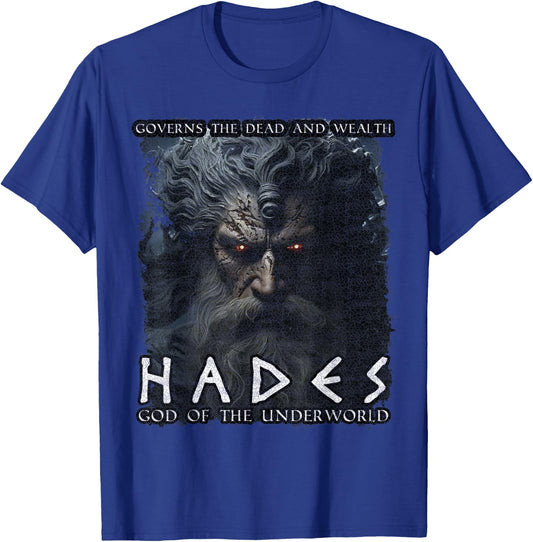 Greek Mythology God Hades T-Shirt - T-Shirt | Royal