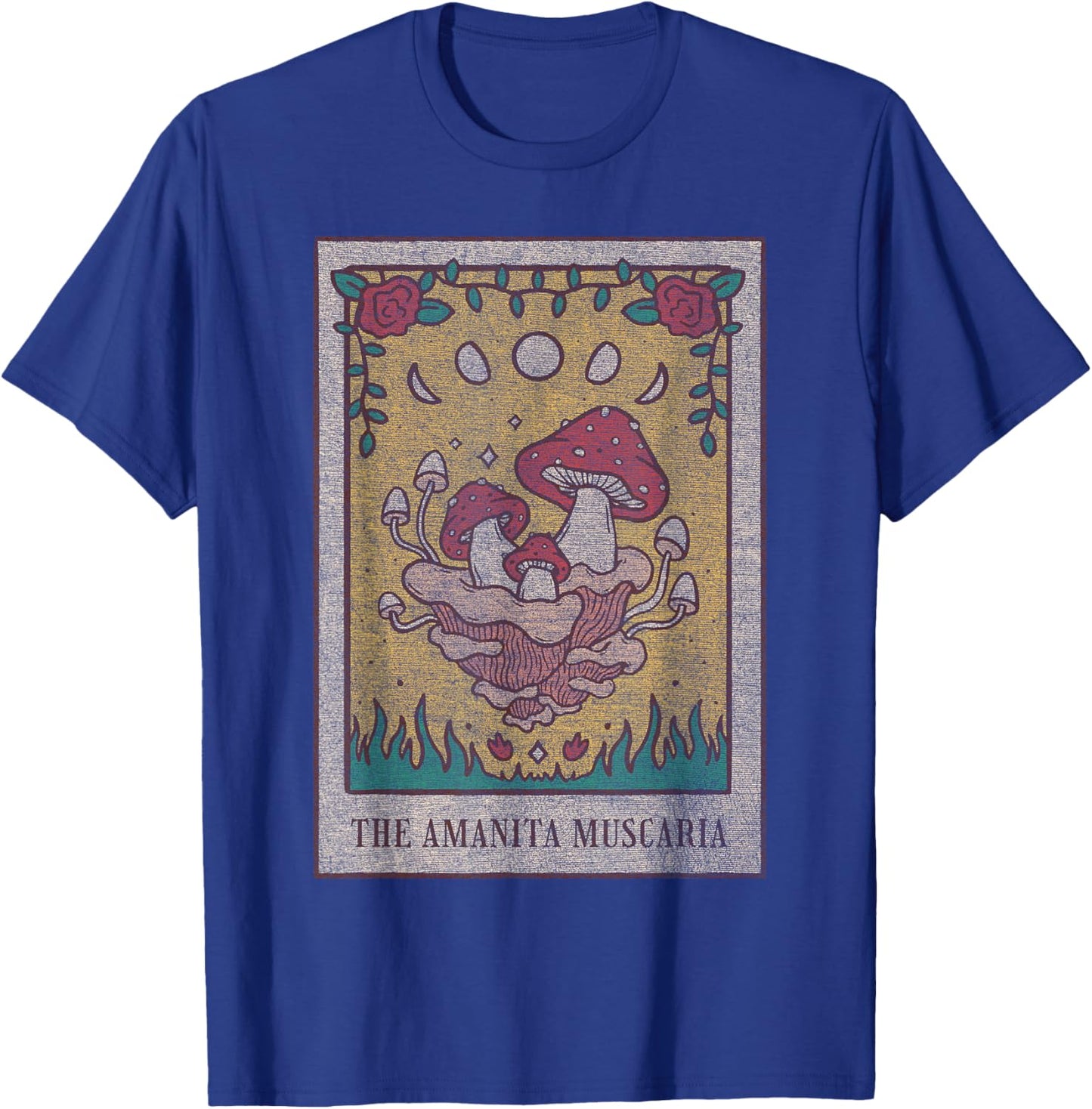 Fairy Grunge Fairycore Aesthetic Mushroom Tarot Alt Clothes Small T-Shirt - T-Shirt | Royal