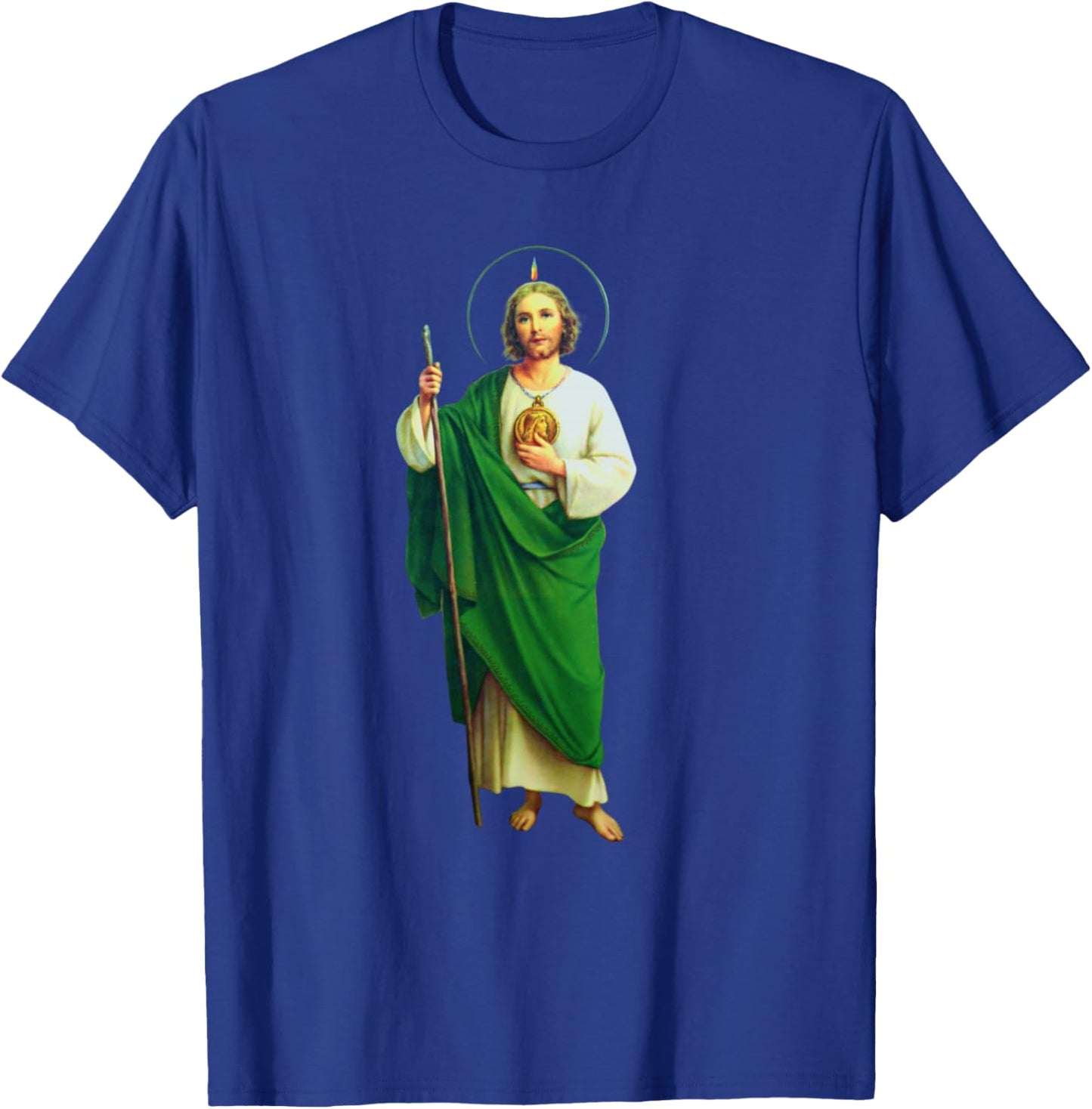 San Judas Tadeo Saint Jude Thaddeus T-Shirt - T-Shirt | Royal