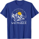 Vintage Waymaker Promise Keeper Miracle Worker Christian T-Shirt - T-Shirt | Royal