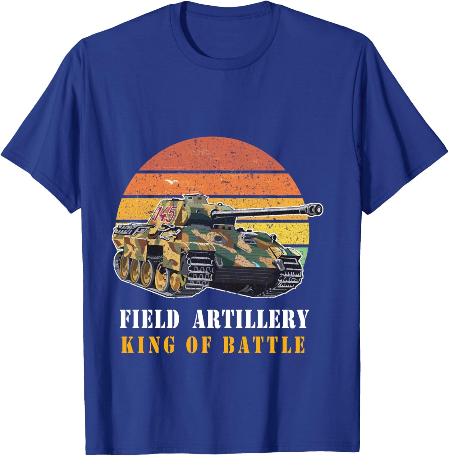 US Army Field Artillery shirt - Artillery king of battle T-Shirt - T-Shirt | Royal