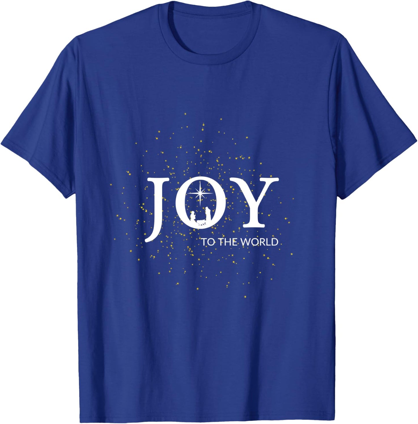 Joy To The World Christian Christmas, Matching Family Desing T-Shirt - T-Shirt | Royal