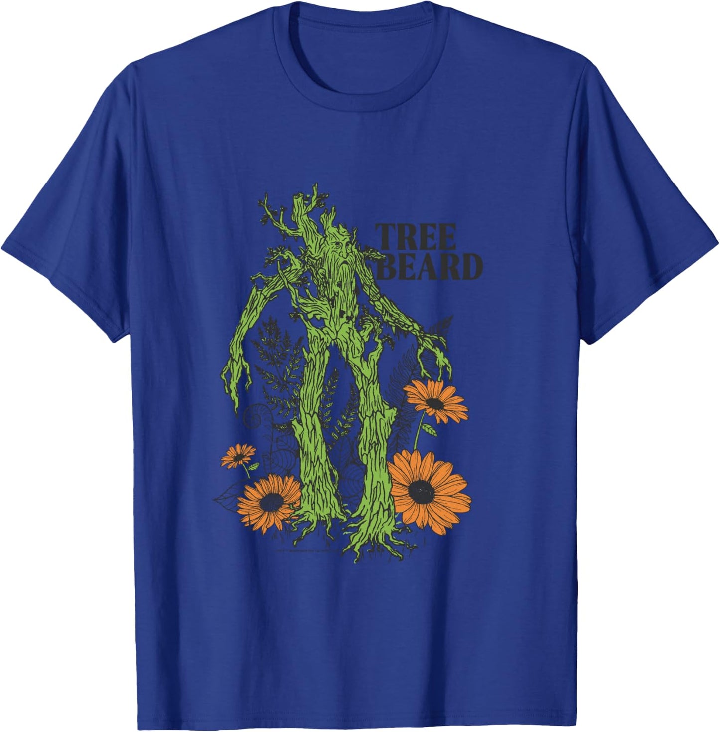 The Lord of the Rings: The Two Towers Tree Beard Nature T-Shirt - T-Shirt | Royal