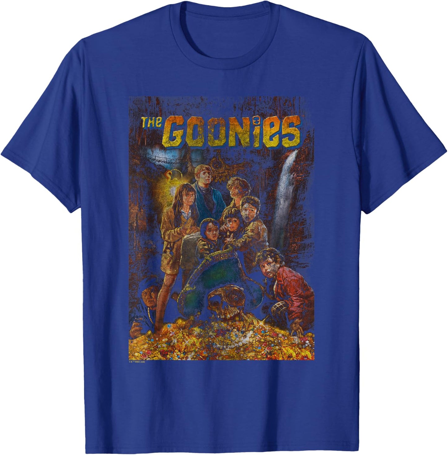 The Goonies Poster T-Shirt - T-Shirt | Royal