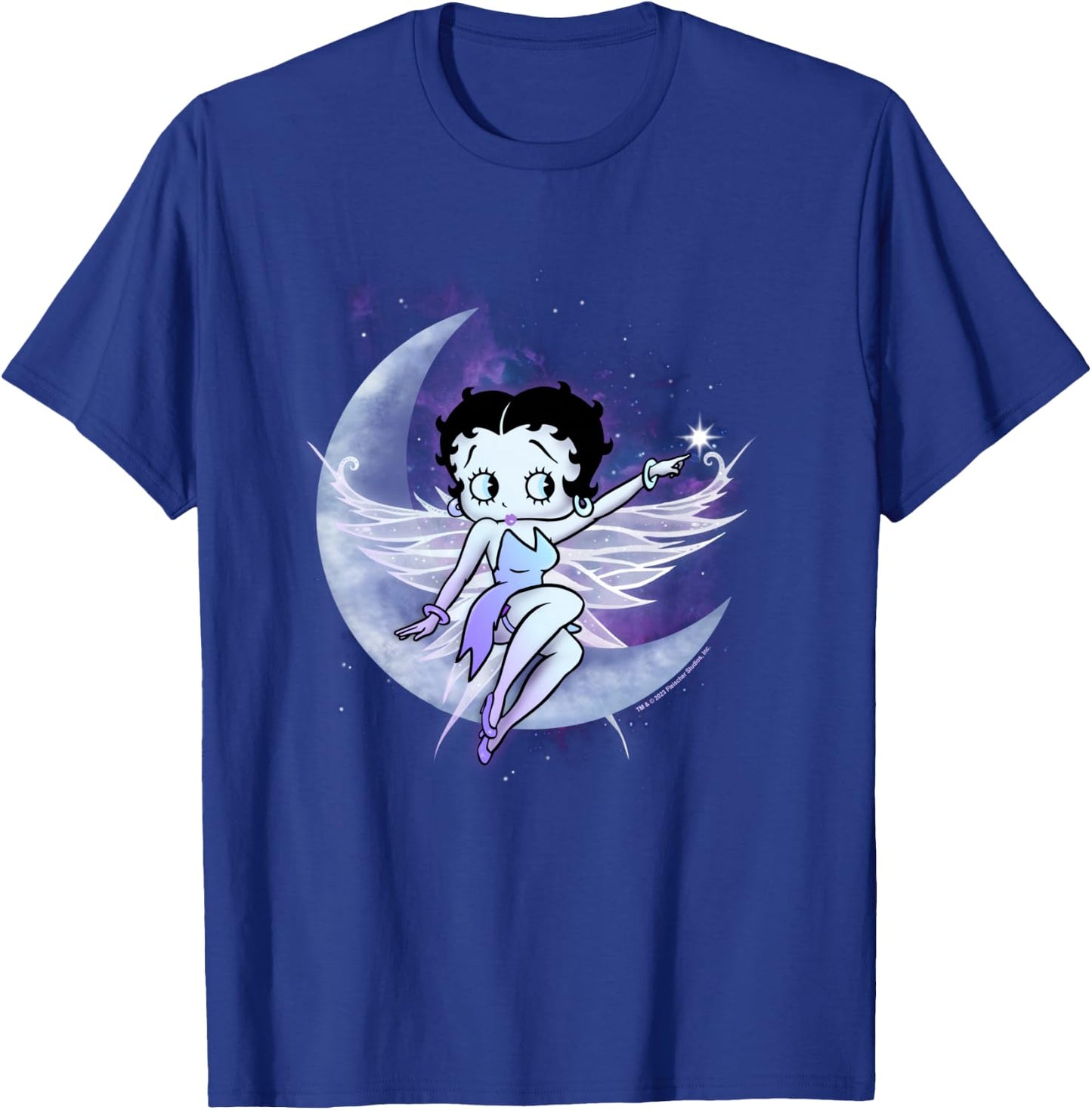 Betty Boop Moon and Star Fairy T-Shirt - T-Shirt | Royal