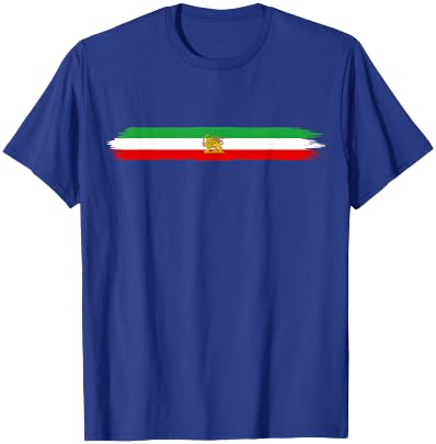 Iran and Iranian Flag Lion Persian T-Shirt - T-Shirt | Royal