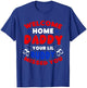 Welcome Home Daddy Military Outfit Military Homecoming Kids T-Shirt - T-Shirt | Royal