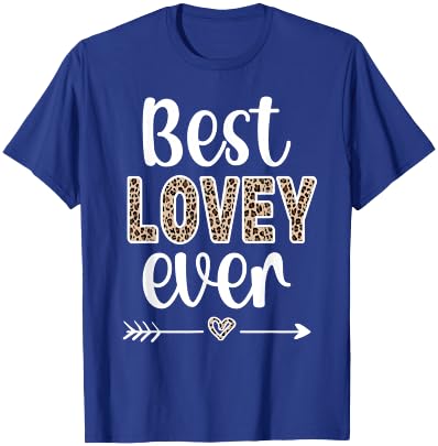 Best Lovey | Lovey Grandmother Appreciation Lovey Grandma T-Shirt - T-Shirt | Royal