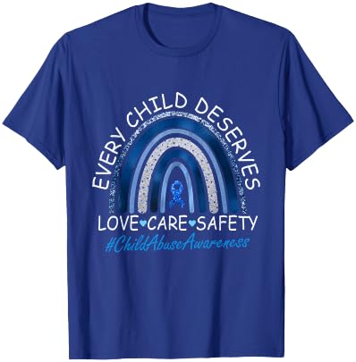 Child abuse awareness Child abuse prevention T-Shirt - T-Shirt | Royal
