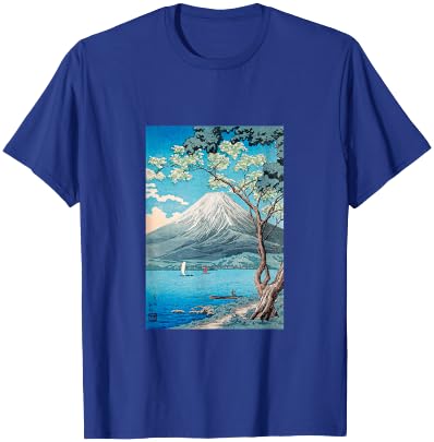 Ukiyo-e , Mt. Fuji, Nihonga, Print, Masterpiece, Art, Painting, Men's, Women's, Interesting Clothes, Fine Arts, Gift, Funny T-Shirt - T-Shirt | Royal