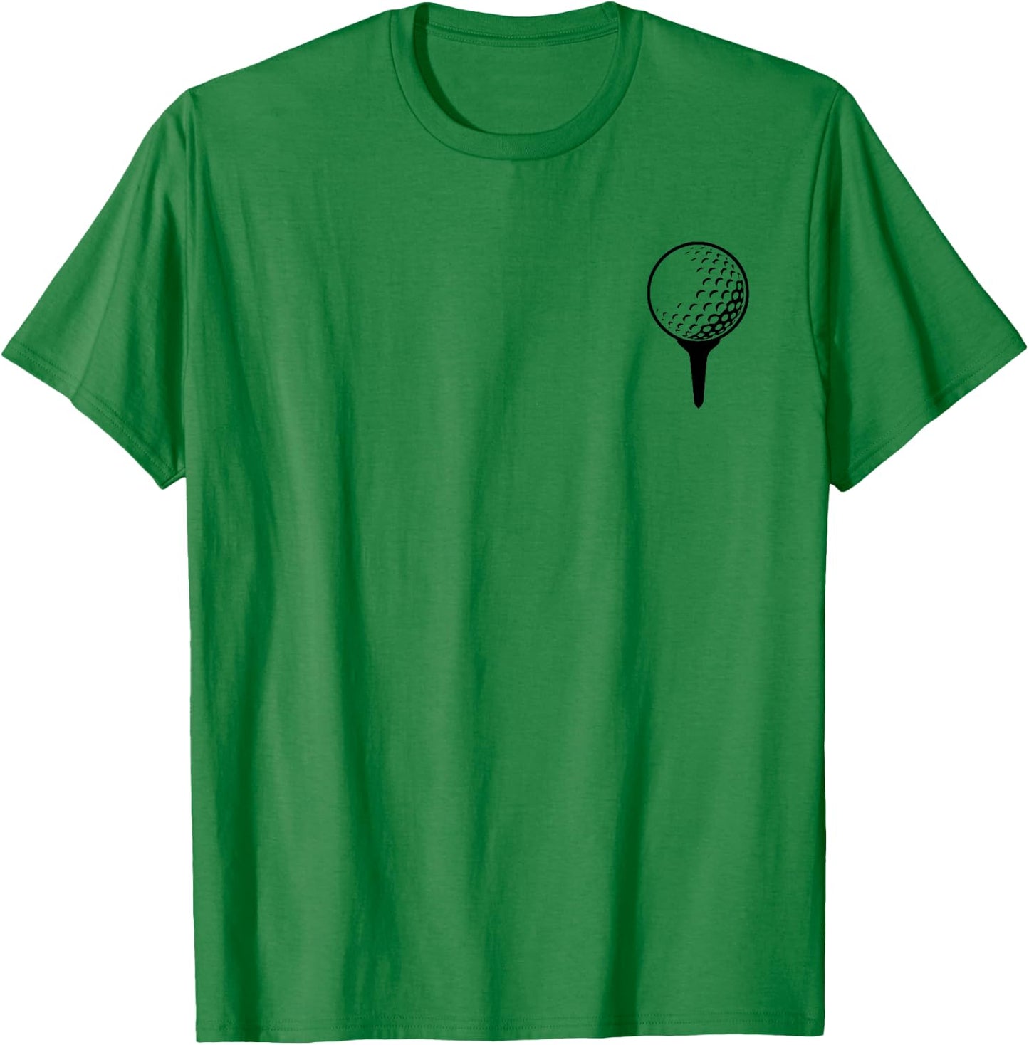 Golf Ball On T-Shirt - T-Shirt | Irish Green
