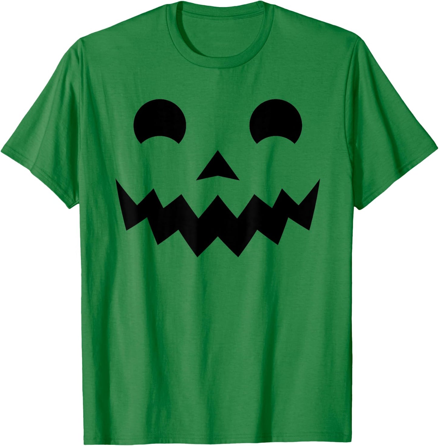 Jack O Lantern Jackolantern Pumpkin Face Funny Halloween T-Shirt - T-Shirt | Irish Green