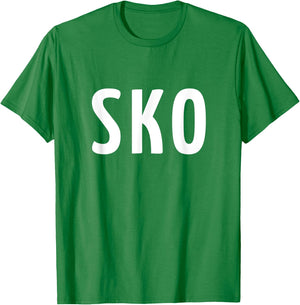 SKO - Slovakia Three Part Combo Design - Slovak Flag Part 3 T-Shirt - T-Shirt | Irish Green
