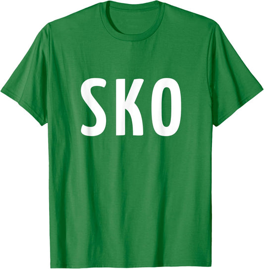 SKO - Slovakia Three Part Combo Design - Slovak Flag Part 3 T-Shirt - T-Shirt | Irish Green