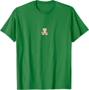 COMFY CLUB teddy bear graphic T-Shirt - T-Shirt | Irish Green