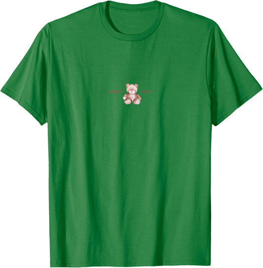 COMFY CLUB teddy bear graphic T-Shirt - T-Shirt | Irish Green