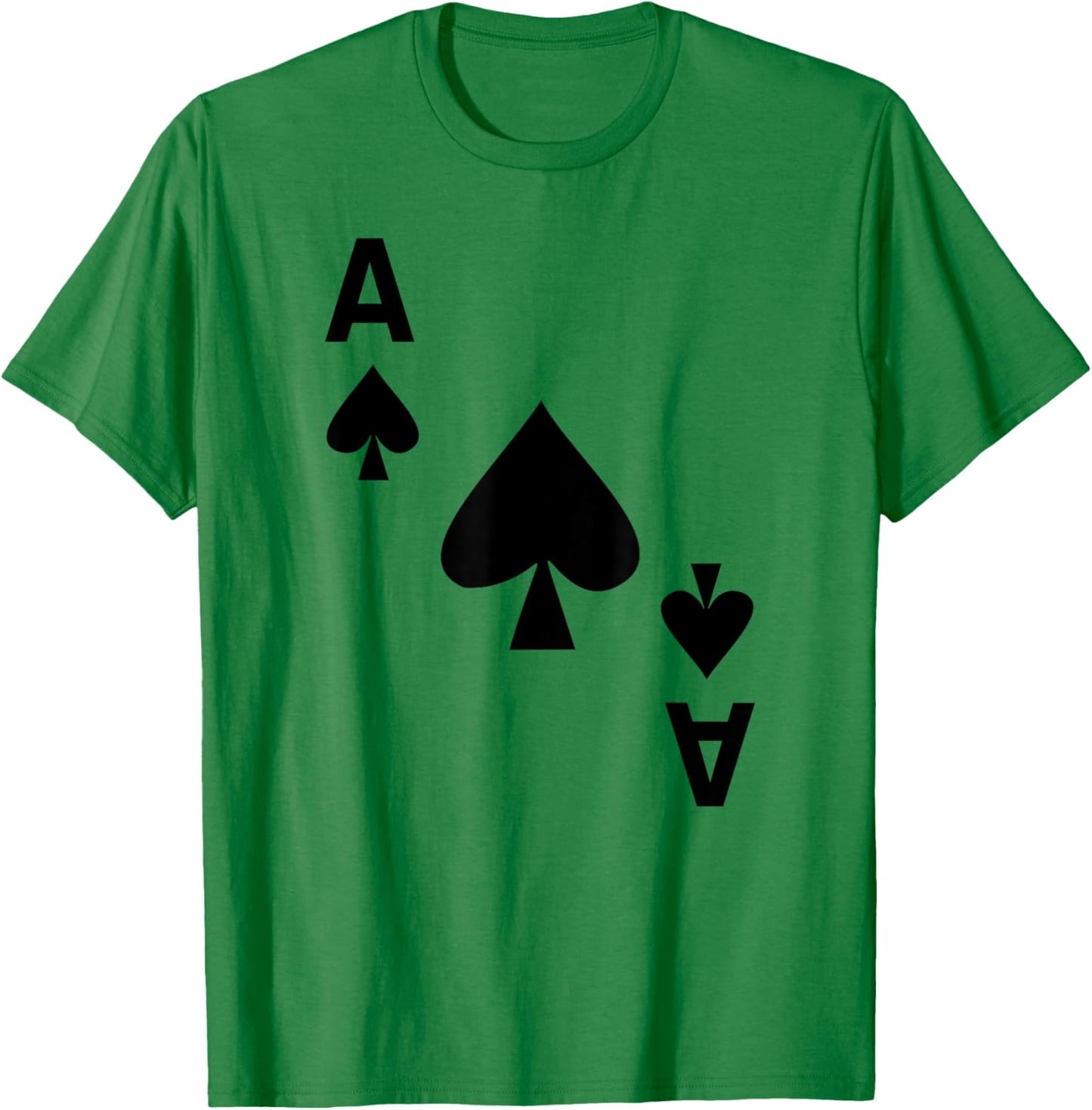 Card Game Card Spades Ace Cards Poker Fancy Dress Carnival T-Shirt - T-Shirt | Irish Green