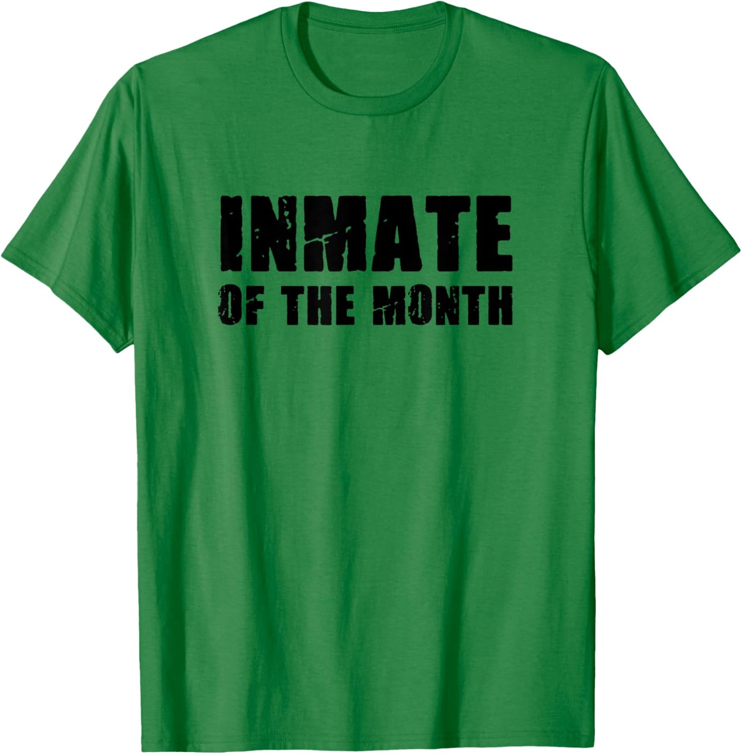 Prisoner Costume Prison Inmate of the Month County Jail T-Shirt - T-Shirt | Irish Green